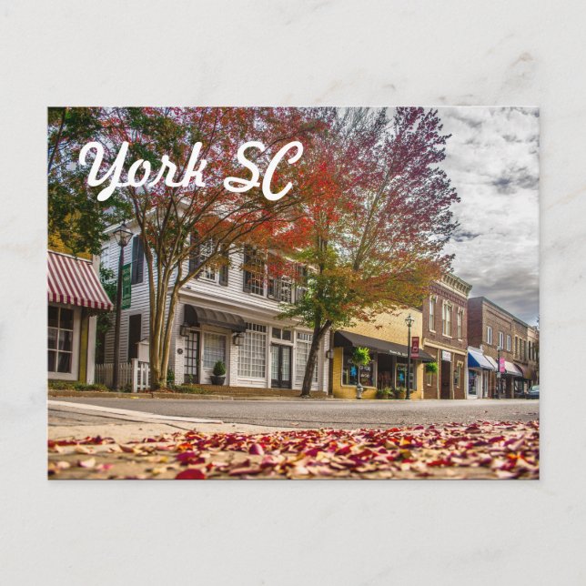 York-Carolina Postkarte (Vorderseite)