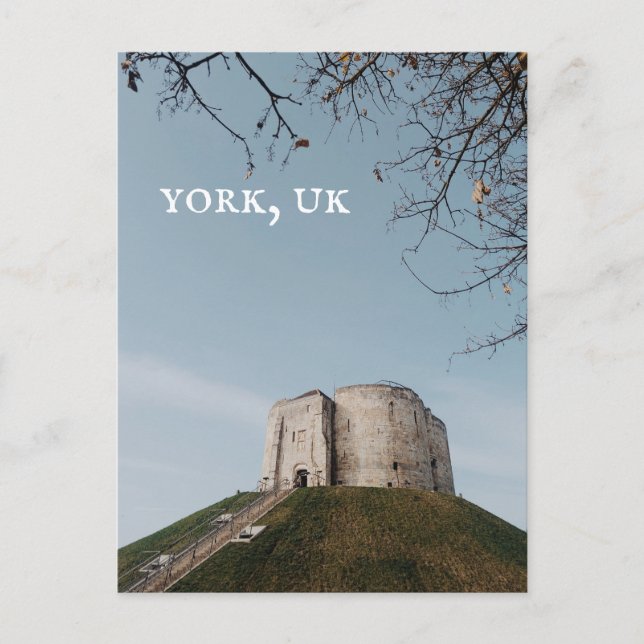 York Castle UK Postcard Yorkshire Castle Museum Postkarte (Vorderseite)
