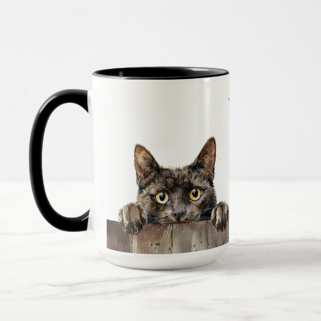 York Chocolate Cat Tasse (Links)