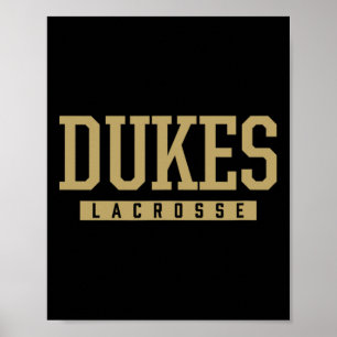 York Dukes Lacrosse HS  Poster
