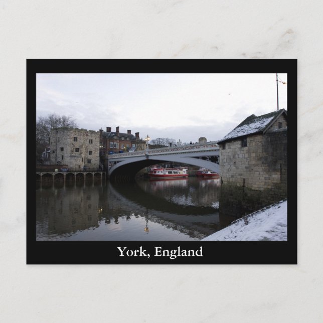York, England Postkarte (Vorderseite)