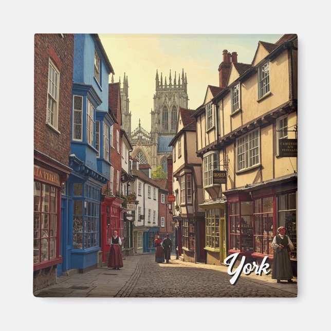 York England Travel Magnet (Vorne)