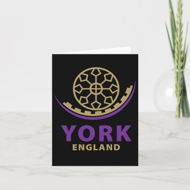 York England United Kingdom Karte (Vorderseite)