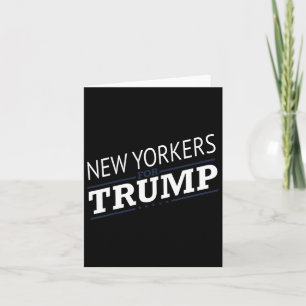 York für Trump 2024 - Zweite Präsidentenwahl Karte