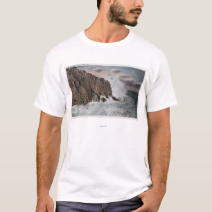 York, MaineView des Kahlkopfs CliffYork, ICH T-Shirt