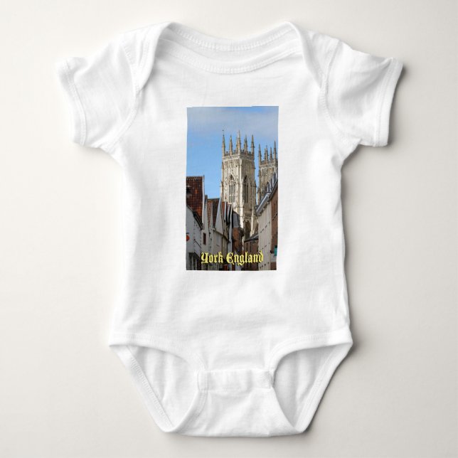 York Minster Baby Strampler (Vorderseite)
