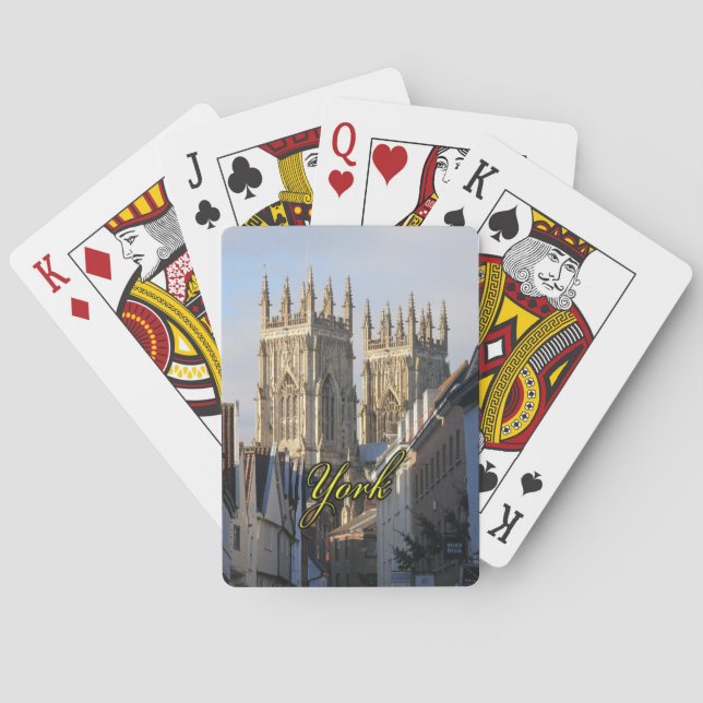 York Minster England Spielkarten (Rückseite)