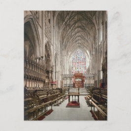 York Minster, England (um 1900) Postkarte