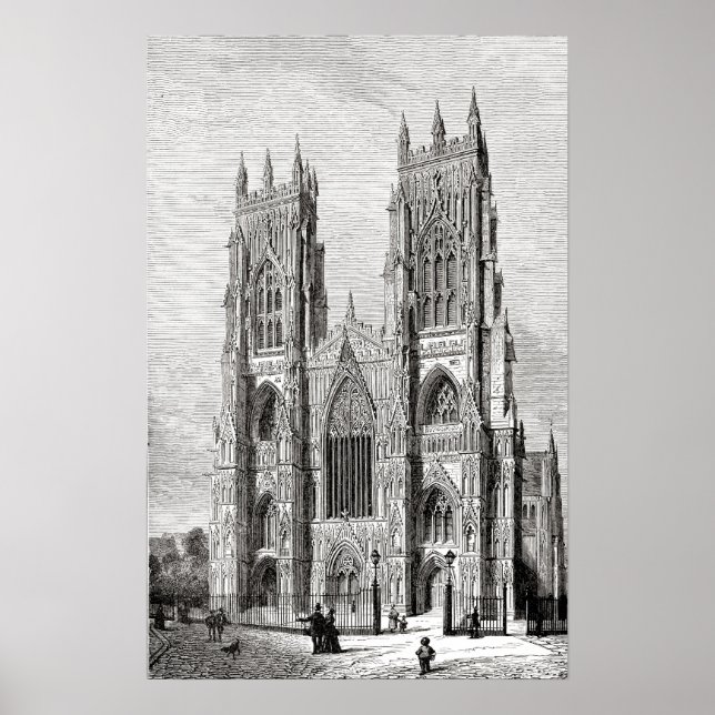 York Minster Poster (Vorne)