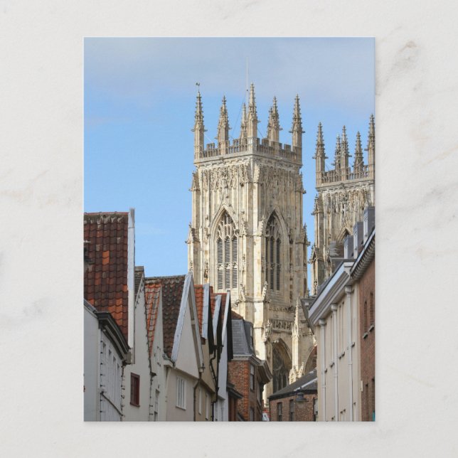 York Minster Postkarte (Vorderseite)