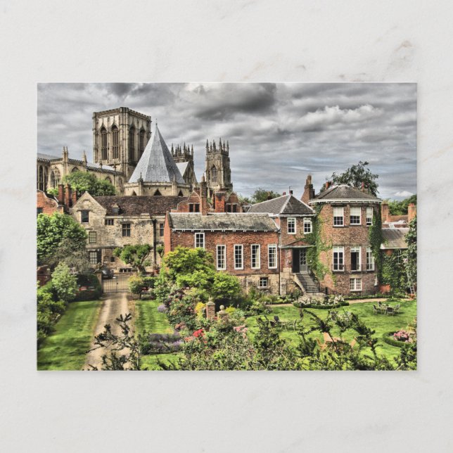 York Minster, UK Postkarte (Vorderseite)