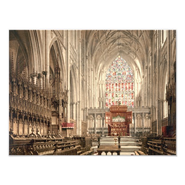 York Minster, York, Yorkshire, England Fotodruck (Vorne)