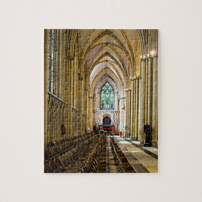 York-Münster von innen. (Vertikal)