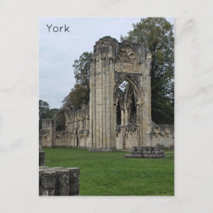 York Museum Gardens Postkarte