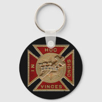 York Rite Knights Templar Commandery Key Chain