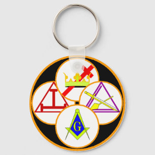 York Rite Mason Schlüsselanhänger