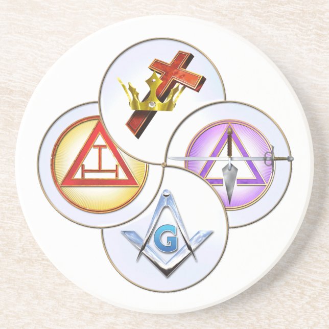 York-Ritus-DigitalPinwheel Untersetzer (Vorne)