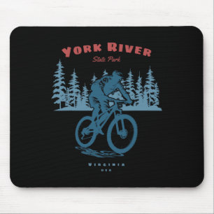 York River State Park Mountainbike Fahrrad Radfahr Mousepad