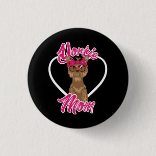 Yorki-Mama Button