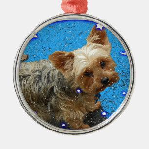Yorki Weihnachtsverzierung Ornament Aus Metall