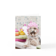Yorkie Anmerkungs-Karte