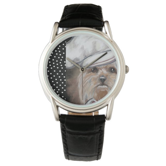 Yorkie Armbanduhr (Vorderseite)