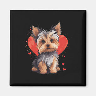 Yorkie Besitzer Mama Papa Yorkshire Terrier Hundel Magnet