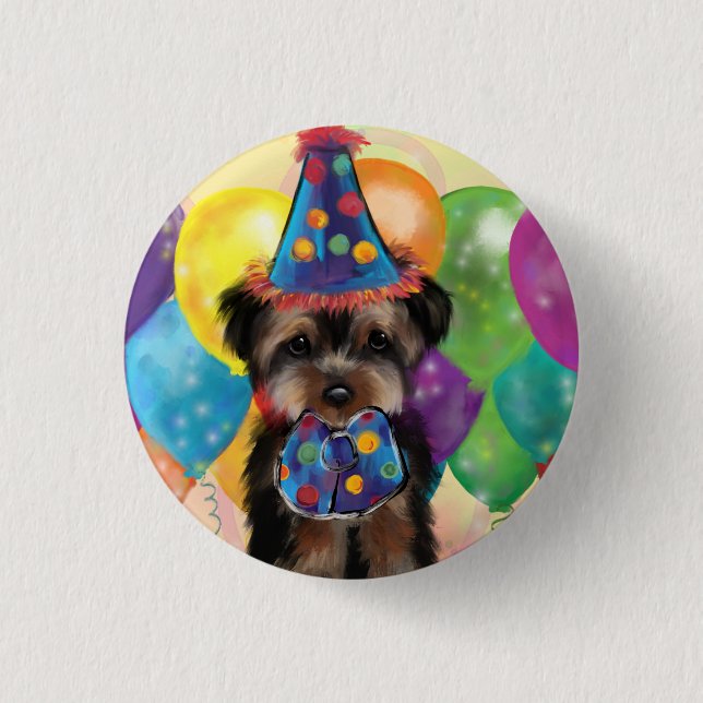 YORKIE BUTTON (Vorderseite)