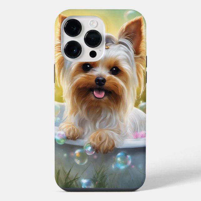 Yorkie Case iPhone 14 Pro Max Hülle (Rückseite)