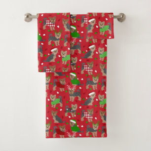 Yorkie Christmas Yorkshire Terrier Dog