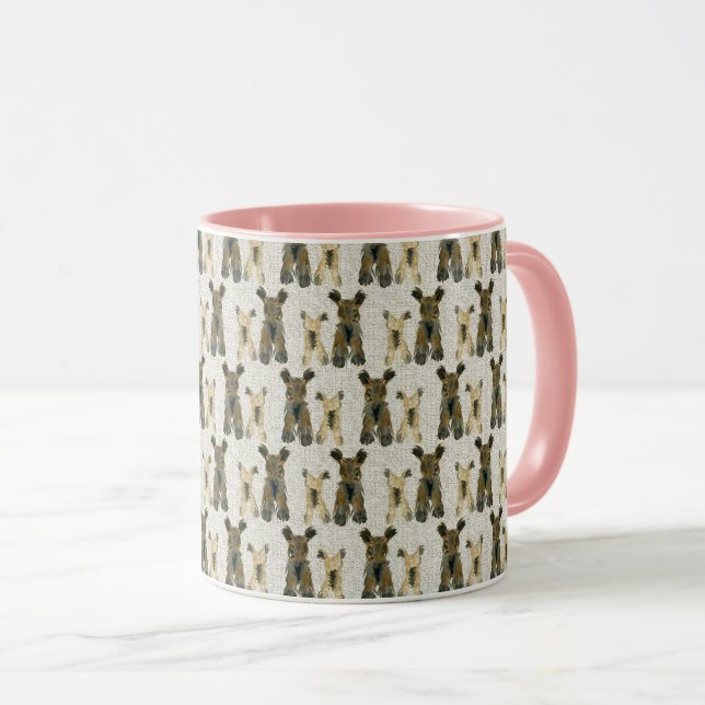 Yorkie Dogs Tasse (VorderseiteRechts)
