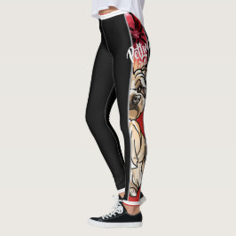 Yorkie, Farbbergwerk (addieren Sie Kosenamen) Leggings
