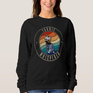 Yorkie-Flüsterer Sweatshirt