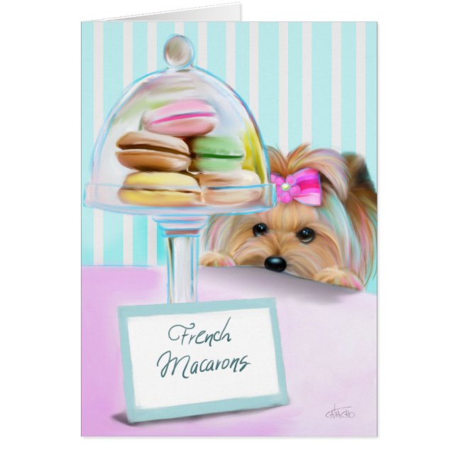 Yorkie French Macarons (Vorne)