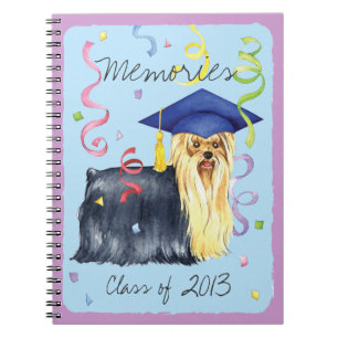 Yorkie Graduate Notizblock