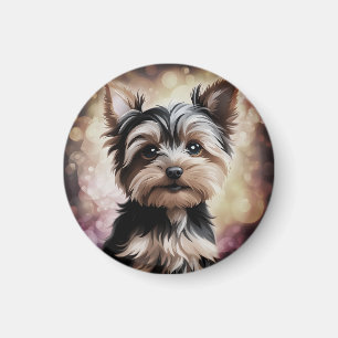 Yorkie, Hund, Haustier Magnet