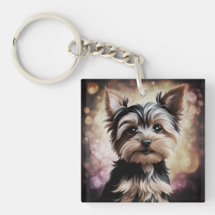 Yorkie, Hund, Haustier Schlüsselanhänger