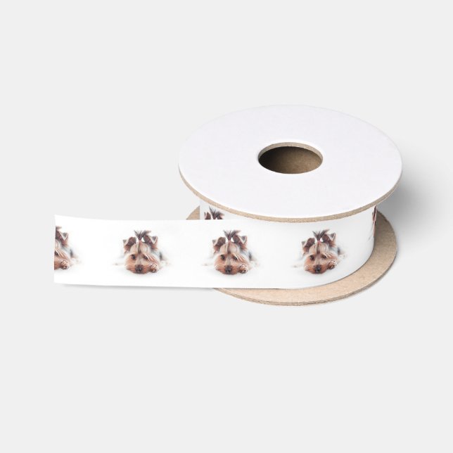 Yorkie HundeLiebe Yorkies Yorkshire Terrier Satinband (Spule)