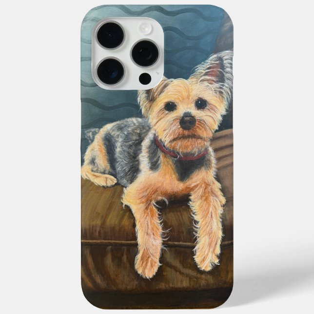 Yorkie Iphone Case (Rückseite)