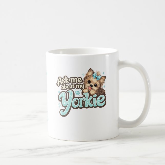 Yorkie-Kaffeetasse Kaffeetasse (Rechts)