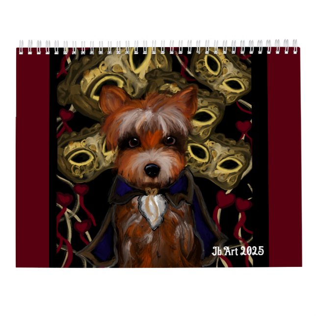 Yorkie Kalender (Rückseite)