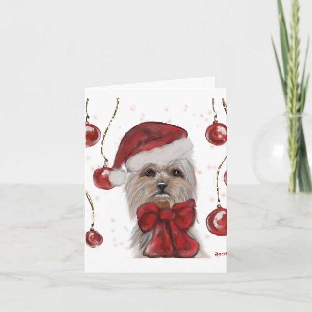 Yorkie Karte (Vorderseite)