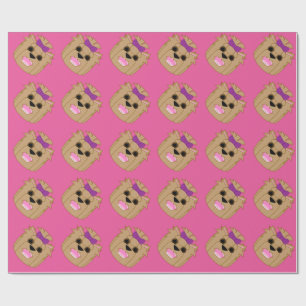 Yorkie Liebe Geschenkpapier