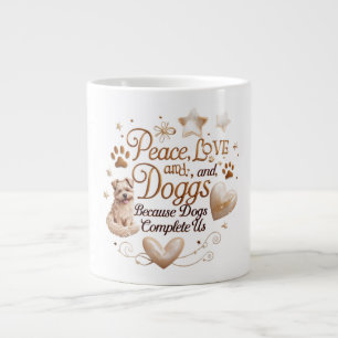 Yorkie Liebe Jumbo Tasse