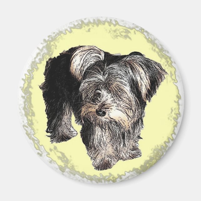 Yorkie Magnet (Vorne)