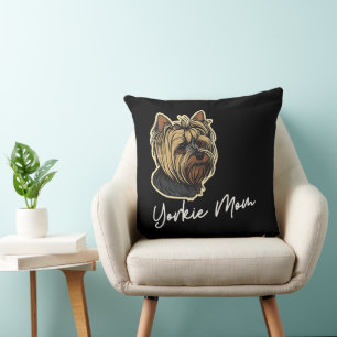 Yorkie Mama 20x20 Kopfkissen Kissen