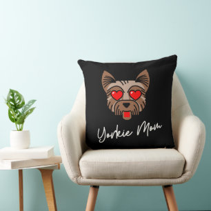 Yorkie Mama 3 20x20 Kopfkissen Kissen