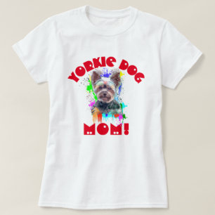 Yorkie Mama Dog Lover Beste Dog-Mama je T-Shirt