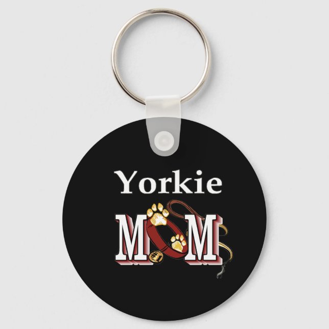 Yorkie Mama Geschenke Schlüsselanhänger (Vorderseite)
