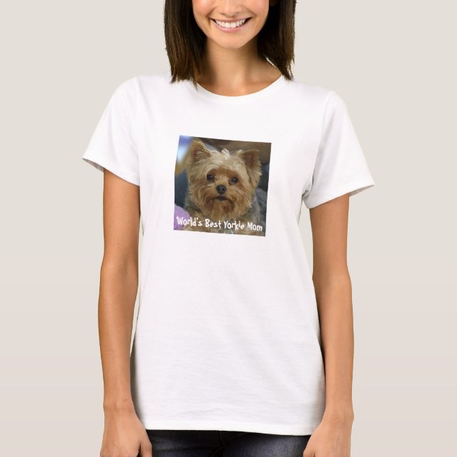 Yorkie Mama T-Shirt (Vorderseite)